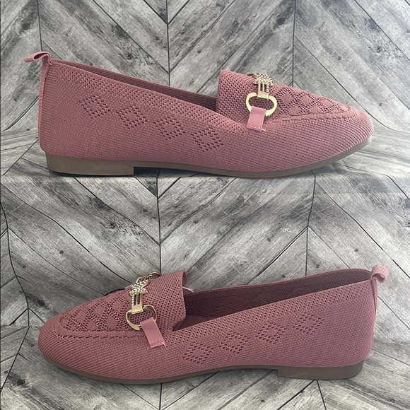 Women's Pink Loafers - Picture 6 of 7